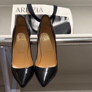Christian Louboutin Shiny Black Heels